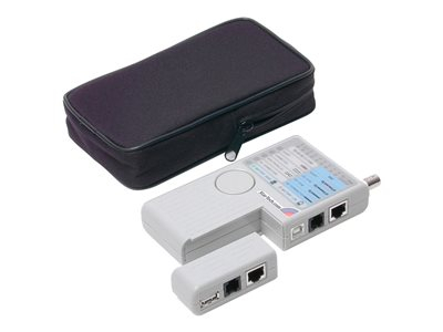 StarTech.com Testeur de Câble Multifonction, Contrôleur RJ45/RJ11/USB/BNC - Testeur de réseau