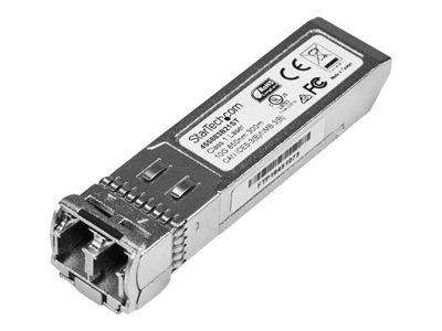 Startech Module de transceiver SFP+ à fibre optique 10 GbE - Compatible HP 455883-B21 - Mini-GBIC - MM LC avec DDM - 300 m - Module transmetteur SFP+ (équivalent à : HP 455883-B21) - 10GbE - 10GBase-SR - LC multi-mode - jusqu'à 300 m