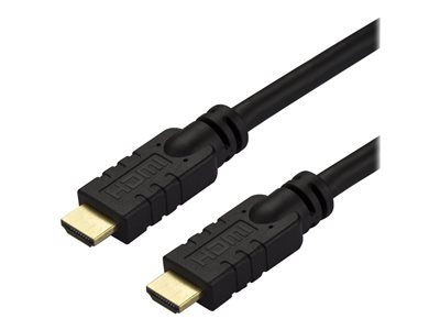 StarTech.com Câble HDMI haute vitesse 4K 60Hz de 10 m - Actif - CL2 - Câble HDMI - HDMI mâle pour HDMI mâle - 10 m - support 4K - pour P/N: ADJPROJCART, FPWHANGER, FPWTLTPORT, MBLTVSTNDEC, ST122HD202, STNDMTV100, STNDMTVDUO