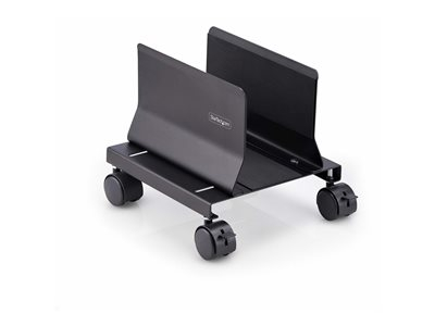 StarTech.com Computer Tower Cart Rolling CPU Caddy w/ Wheels, Adjustable - Chariot - pour ordinateur personnel - acier - noir