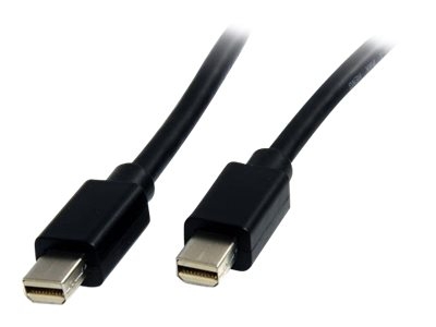 StarTech.com Câble Mini DisplayPort 1.2 de 2m - Cordon Mini DP vers Mini DP avec support HBR2 - M/M - Mini DisplayPort 4K - Câble DisplayPort - Mini DisplayPort (M) pour Mini DisplayPort (M) - 2 m - noir