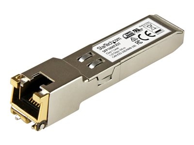 StarTech.com SFP RJ45 - 1000Base-TX - Module SFP cuivre - Gigabit - Conforme aux normes MSA - SFP 1G - 100 m - Module transmetteur SFP (mini-GBIC) - 1GbE - 1000Base-TX - RJ-45 - jusqu'à 100 m