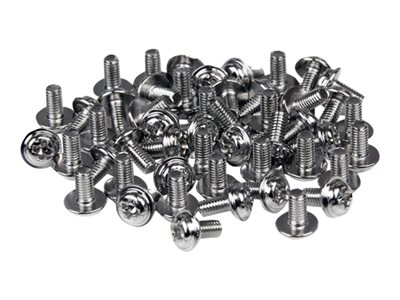 StarTech.com Vis de montage d'ordinateur à entretoise M3 x 6 mm - Kit de visserie - 6.3 mm (pack de 50) - pour P/N: PCSCREWKIT