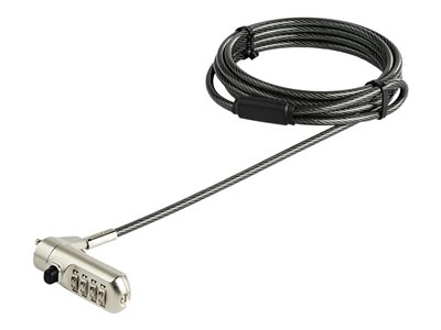 StarTech.com C?âble antivol pour ordinateur portable - 2 m - Verrou à combinaison - Nano-Slot - C?âble de sécurité - Compatible with Kensington - câble de sécurité - 2 m - Conformité TAA