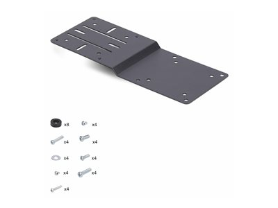 StarTech.com VESA Mounting Bracket for NUC/Thin Clients/Docking Stations - Composant de montage (2 supports de montage VESA) - pour client léger - acier - noir - moniteur