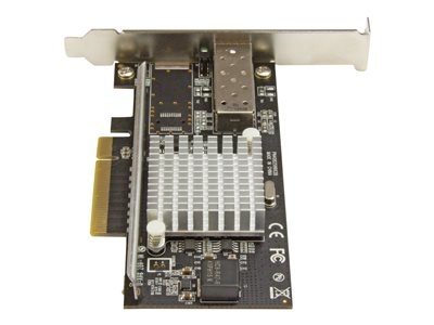 Startech Carte réseau PCI Express à 1 port fibre optique 10 Gigabit Ethernet SFP+ ouvert - Chipset Intel - Adaptateur NIC PCIe - MM - Adaptateur réseau - PCIe x8 - 10GbE - 10GBase-SR - noir - avec module transmetteur 10GBase-SR SFP+ - pour P/N: BNDTB10GI, BNDTB210GSFP, BNDTB310GNDP, BNDTB410GSFP, BNDTB4M2E1, BNDTBUSB3142