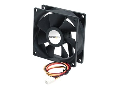 StarTech.com Ventilateur PC silencieux à double roulement à billes - Alimentation TX3 - 92 mm - 1x Molex TX3 femelle - Kit de ventilation pour ordinateur - 92 mm
