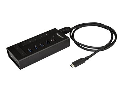 StarTech.com Hub USB-C à 7 ports en métal - Concentrateur USB Type-C vers 5x USB A et 2x USB-C - USB 3.0 - Montable (HB30C5A2CST) - Concentrateur (hub) - 5 x SuperSpeed USB 3.0 + 2 x USB-C - de bureau - pour P/N: SVA12M5NA