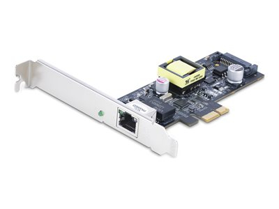 Startech Carte Réseau PoE 2.5Gbps à 1 Port, I225-V, 802.3af/at PoE+ - Adaptateur réseau - PCIe 2.0 profil bas - 2.5GBase-T (PoE+) x 1 - noir