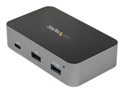 StarTech.com Hub USB-C à 4 ports - USB 3.1 Gen 2 (10 Gbps) - 3 ports USB-A et 1 port USB-C - Adaptateur d'alimentation inclu (HB31C3A1CS) - Concentrateur (hub) - 1 x USB-C + 3 x USB 3.1 - de bureau - CA 110/240 V - pour P/N: PEXUSB321C