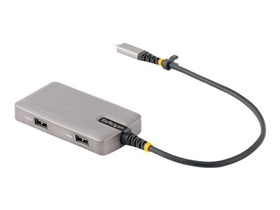 StarTech.com USB-C Multiport Adapter, 4K 60Hz HDMI, HDR, 3-Port USB Hub, 100W Power Delivery Pass-Through, USB Type C Mini Docking Station, Certified Works with Chromebook - Windows, macOS, iPadOS, Android (104B-USBC-MULTIPORT) - Station d'accueil - USB-C / USB4 / Thunderbolt 3 / Thunderbolt 4 - HDMI