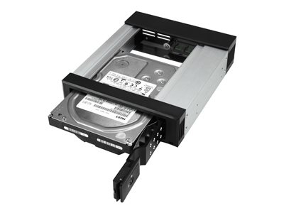 StarTech.com Rack disque dur 5.25 vers 3.5 - Aluminium - Backplane HDD SSD - Sans tiroir - Échange à chaud - Baie disque dur 5,25" - Adaptateur pour baie de stockage - 5,25" à 3,5" - pour P/N: 25SATSAS35HD