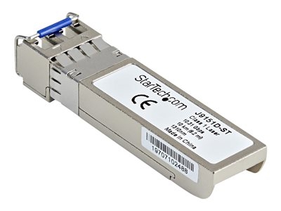 StarTech.com Module de transceiver SFP+ compatible HP J9151D - 10GBase-LR - Garantie a vie - 10 Gbps - Portee de 10 km (J9151D-ST) - Module transmetteur SFP+ (équivalent à : HP J9151D) - 10GbE - 10GBase-LR - mode unique LC - jusqu'à 10 km - 1310 nm - pour HPE Aruba 2540 48, 2920, 2930M 24, 2930M 40, 2930M 48, 3800, 83XX, MACsec Advanced Module