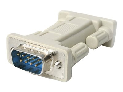 StarTech.com Adaptateur null modem DB9 serie RS232 - M/M - Adaptateur de modem nul - DB-9 (M) pour DB-9 (M) - pour P/N: SV1115IPEXGB, SV1115IPEXT, SV1110IPEXT-KIT, SV1110IPEXGB, SV1110IPEXT