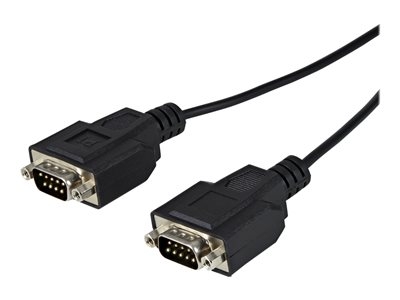 StarTech.com Câble adaptateur FTDI USB vers série RS232 2 ports avec mémorisation du port de communication - Adaptateur série - USB - RS-232 x 2 - noir