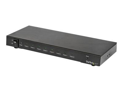 StarTech.com Splitter vidéo HDMI 4K 60 Hz à 8 ports -  Répartiteur HDMI Ultra HD compatibe HDR - Répartiteur vidéo/audio - 8 x HDMI - pour P/N: ST121HD20FXA