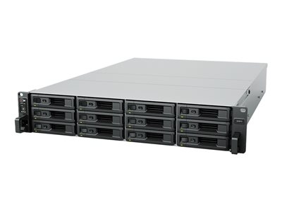 Synology SA3410 - Serveur NAS - 12 Baies - rack-montable - SATA 6Gb/s / SAS - RAID RAID F1, JBOD, 0, 1, 5, 6, 10 - RAM 16 Go - Gigabit Ethernet / 10 Gigabit Ethernet - iSCSI support - 2U