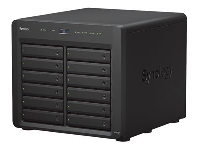 Synology Disk Station DS2422+ - Serveur NAS - 12 Baies - SATA 3Gb/s - RAID RAID 0, 1, 5, 6, 10, JBOD - RAM 4 Go - Gigabit Ethernet - iSCSI support