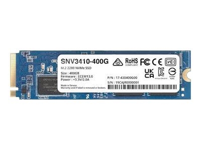 Synology SNV3410 - SSD - 400 Go - interne - M.2 2280 - PCIe 3.0 x4 (NVMe)