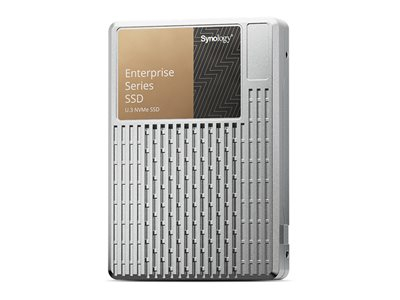 Synology - SSD - Enterprise - chiffré - 7.68 To - interne - 2.5" - U.3 PCIe 4.0 (NVMe) - Self-Encrypting Drive (SED), TCG Opal Encryption