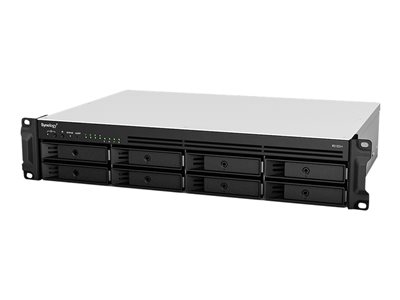 Synology RackStation RS1221+ - Serveur NAS - 8 Baies - rack-montable - SATA 6Gb/s - RAID 0, 1, 5, 6, 10, JBOD - RAM 4 Go - Gigabit Ethernet - iSCSI support - 2U