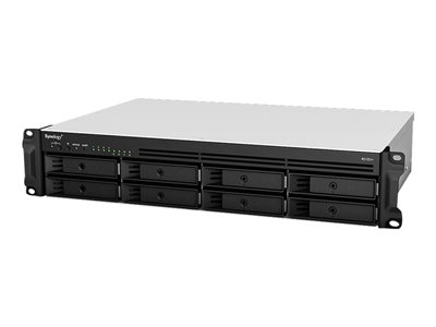 Synology RackStation RS1221RP+ - Serveur NAS - 8 Baies - rack-montable - SATA 6Gb/s - RAID RAID 0, 1, 5, 6, 10, JBOD, disque de réserve 5, 6 disques de secours, disque de réserve 10, disque de réserve 1 - RAM 4 Go - Gigabit Ethernet - iSCSI support - 2U