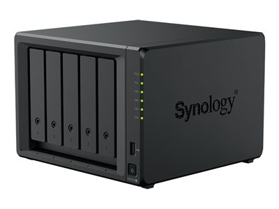 Synology Disk Station DS1525+ - Serveur NAS - 5 Baies - SATA 6Gb/s - HDD - RAID JBOD, 0, 1, 5, 6, 10 - RAM 8 Go - Gigabit Ethernet / 2.5 Gigabit Ethernet - iSCSI support