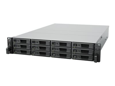 Synology SA3610 - Serveur NAS - 12 Baies - rack-montable - SATA 6Gb/s / SAS - RAID RAID F1, JBOD, 0, 1, 5, 6, 10 - RAM 16 Go - Gigabit Ethernet / 10 Gigabit Ethernet - iSCSI support - 2U