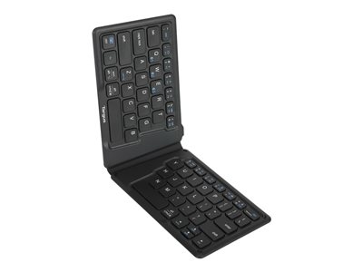 Targus - Clavier - antimicrobienne - sans fil - Bluetooth 5.1 - QWERTY - R.-U. - noir