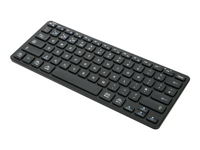 Targus - Clavier - compact, multi-dispositifs, antimicrobien - sans fil - Bluetooth 5.1 - QWERTY - R.-U. - noir - B2B