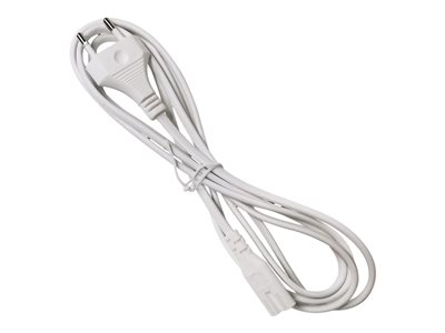 HyperJuice - Rallonge de câble d'alimentation - power IEC 60320 C7 pour NEMA 1-15 - 2 m - blanc - Europe