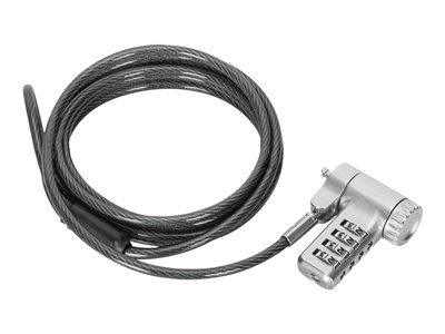 Targus DEFCON - Câble de sécurité - argent - 2 m
