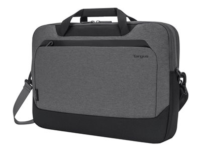 Targus Cypress Briefcase with EcoSmart - Sacoche pour ordinateur portable - 15.6" - gris