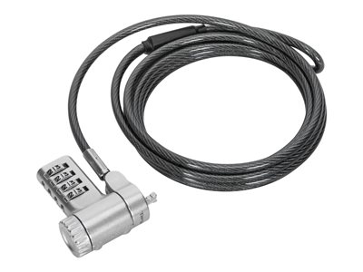 Targus DEFCON Ultimate - Câble de sécurité - sérialisé universel - argent - 2 m