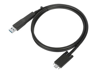 Targus - Kit de câble USB - vis moletées - noir - pour Targus DV4K, Universal, Universal DV4K, USB-C Universal QUAD 4K, USB-C Universal QUAD HD