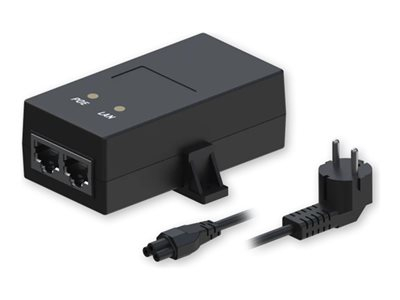 EU Single Port Gigabit Passive PoE Injector 24W