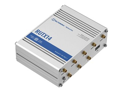 Teltonika RUTX14 - Routeur sans fil - WWAN commutateur 5 ports - 1GbE - Wi-Fi 5 - Bi-bande - 3G