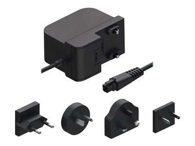 Teltonika - Adaptateur secteur - CA 100-240 V - 9 Watt - pour Teltonika RUT200, RUT300, RUT850, RUT951, RUT956, TRB140, TRB141, TRB142, TRB145, TSW110