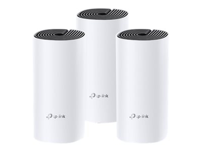 TP-Link DECO M4 - Système Wi-Fi (3 routeurs) - maillage - GigE - 802.11a/b/g/n/ac - Bi-bande