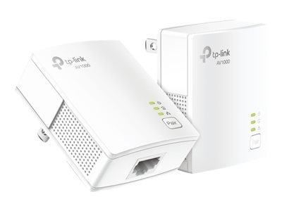 TP-Link TL-PA7017 KIT - V4 - Starter Kit - kit d'adaptation pour courant porteur 1GbE, HomePlug AV (HPAV), HomePlug AV (HPAV) 2.0, IEEE 1901 - Branchement mural (pack de 2)
