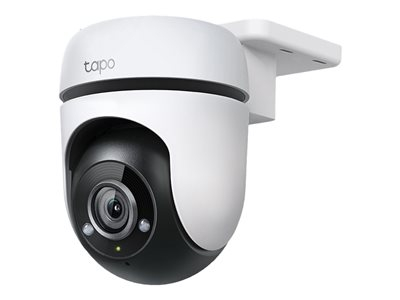 Tapo TC40 V1 - Caméra de surveillance réseau - panoramique / inclinaison - extérieur - anti-poussière/résistant aux intempéries - couleur (Jour et nuit) - 1920 x 1080 - 1080p - audio - sans fil - Wi-Fi - 2.4GHz radio - H.264 - DC 12 V