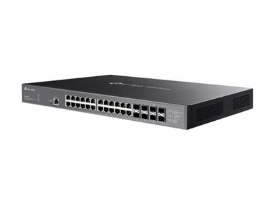 TP-Link Omada SX3832MPP V1 - Commutateur - C2+ - Géré - 24 x 100/1000/2.5G/5G/10GBase-T (PoE++) + 8 x Ethernet 10 Go SFP+ - Montable sur rack - PoE++ (770 W)