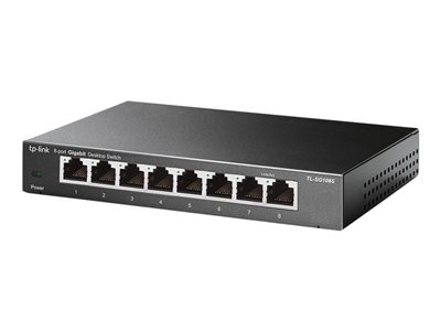 TP-Link TL-SG108S - Commutateur - 8 x 10/100/1000 - de bureau