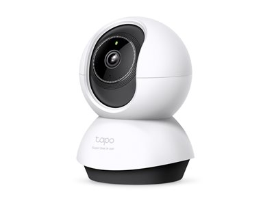 Tapo TC74 V1 - Caméra de surveillance réseau - panoramique / inclinaison - couleur (Jour et nuit) - 5 MP - 2880 x 1620 - 3K - audio - sans fil - Wi-Fi - 2.4GHz radio - H.264 - CC 9 V