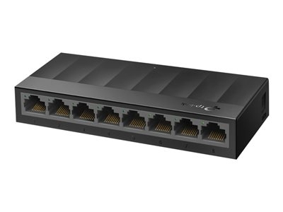 TP-Link LiteWave LS1008G - Commutateur - non géré - 8 x 10/100/1000 - de bureau, fixation murale