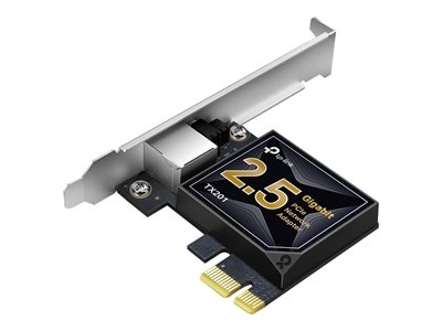 TP-Link TX201 V1 - Adaptateur réseau - PCIe 2.1 x4 profil bas - 100M/1G/2.5G Gigabit Ethernet x 1
