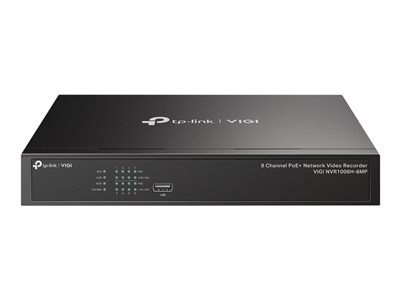 TP-Link VIGI NVR1008H-8MP V1 - NVR - 8 canaux - en réseau - rack-montable