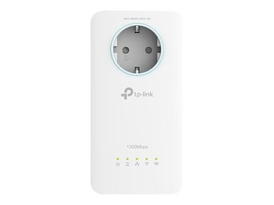 TP-Link TL-WPA8631P AV1300 Gigabit Passthrough Powerline - V3 - adaptateur CPL 1GbE, HomePlug AV (HPAV), HomePlug AV (HPAV) 2.0, IEEE 1901 - Wi-Fi 5 - Bi-bande - Branchement mural