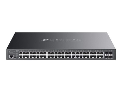 TP-Link Omada SG3452XMPP V1.8 - Commutateur - C2+ - Géré - 40 x 10/100/1000 (PoE+) + 8 x 10/100/1000 (PoE++) + 4 x Ethernet 10 Go SFP+ - Montable sur rack - PoE++ (750 W)