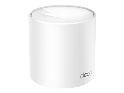 TP-Link Deco X10 V1 - Système Wi-Fi - (routeur) - jusqu'à 2100 pieds carrés - maillage 1GbE - Wi-Fi 6 - Bi-bande